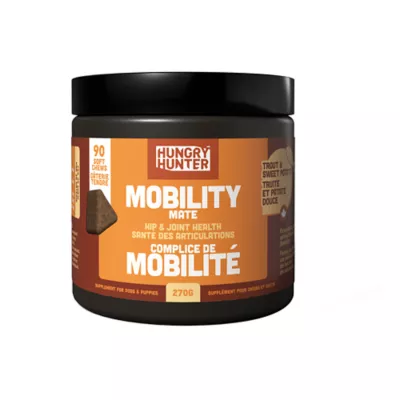 Product Hungry Hunter Mobility Mate Hip & Joint Supplement Soft Chews for Dogs - Trout & Sweet Potato, 90 ct