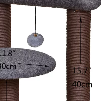 Product Catry Gray Cradle Cat Tree Bed