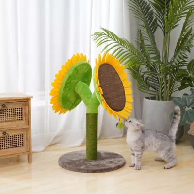 Product PetPals Double Bloom Cat Scratching Post