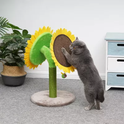 Product PetPals Double Bloom Cat Scratching Post