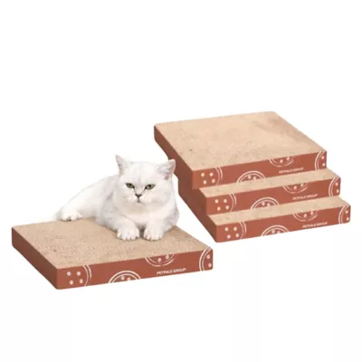 Product  PetPals Cardboard Cat Scratcher 4 CT
