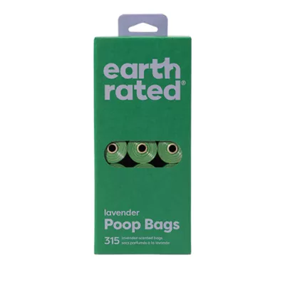 Product Earth Rated Dog Poop Bags, Lavender-Scented, 315 Count