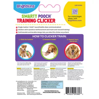 Product Brightkins Smarty Pooch Bone Training Clicker