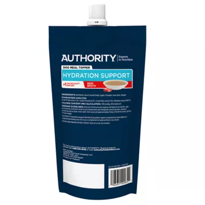 Product Authority Hydration Support Adult Dog Meal Topper - Beef Broth, 7 oz