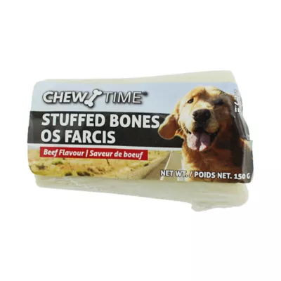 Product Chew Time 3-4" Stuffed Beef Bone