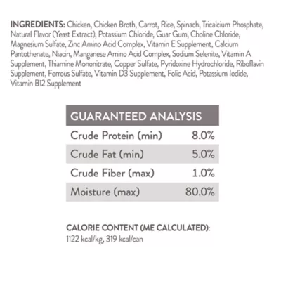 Product Simply Nourish Adult Wet Dog Food - Chicken & Vegetable in Broth, 10 oz