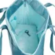 Product Top Paw Teal Dog Tote Carrier - For Pets Up To 15 lbs