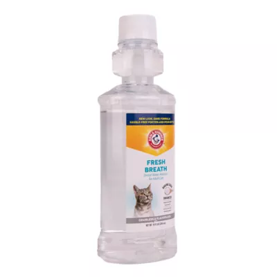 Product  Arm & Hammer Fresh Breath Dental Water Additive for Adult Cats, 10 oz