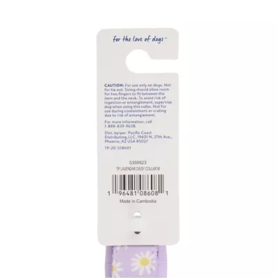 Product Top Paw® Lavender Daisy Dog Collar