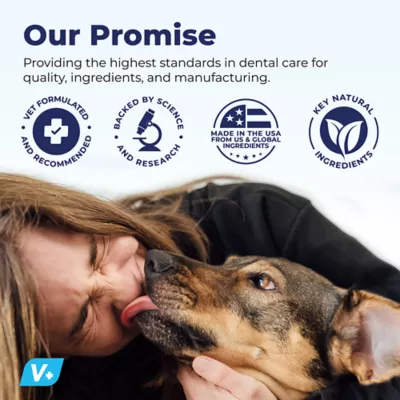 Product Vetnique Labs Dentablis™ Daily Dental Finger Mitts for Dogs and Cats, 50 counts