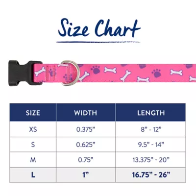 Product Top Paw® Dog Bones Dog Collar