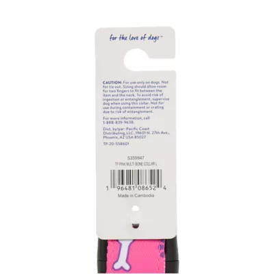 Product Top Paw® Dog Bones Dog Collar