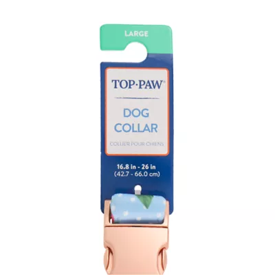 Product Top Paw® Blue Rose Dog Collar