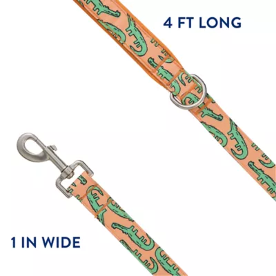 Product Top Paw® Orange Alligator Dog Leash