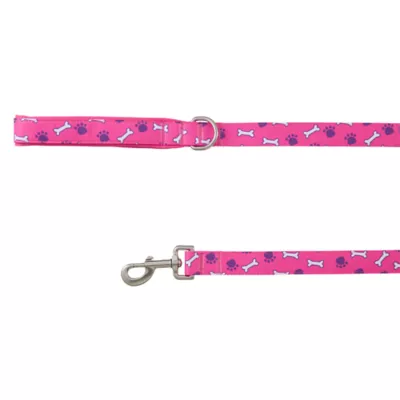 Product Top Paw® Bones Fashion Dog Leash, 4 ft