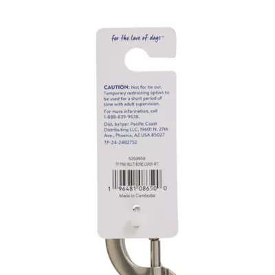 Product Top Paw® Bones Fashion Dog Leash, 4 ft