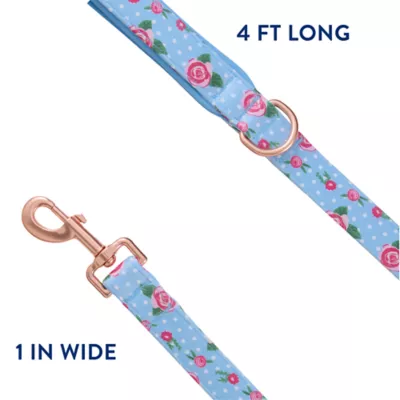 Product Top Paw® Blue Rose Dog Leash