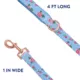 Product Top Paw® Blue Rose Dog Leash