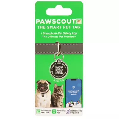 Product PawscoutQR Black Pet Tag