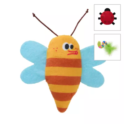 Product Whisker City® Plush Bugs Cat Toy