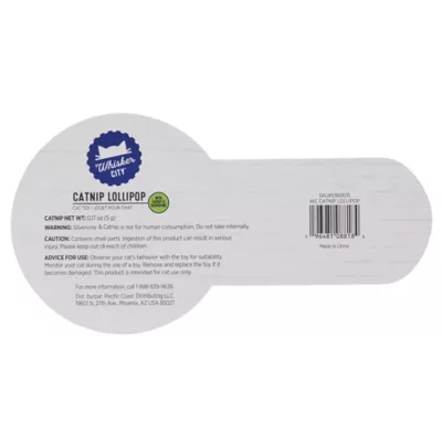 Product Whisker City® Catnip Lollipop Cat Toy