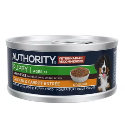Product Authority Chicken & Carrot Entree Puppy Wet Dog Food - Grain Free, 5.5 oz
