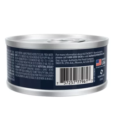 Product Authority Chicken & Carrot Entree Puppy Wet Dog Food - Grain Free, 5.5 oz