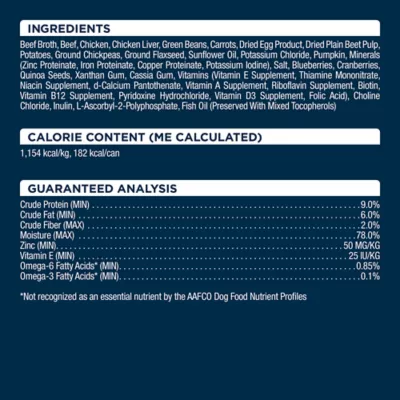 Product Authority Beef & Vegetable Entree Adult Dog Wet Food - Grain Free, 5.5 oz