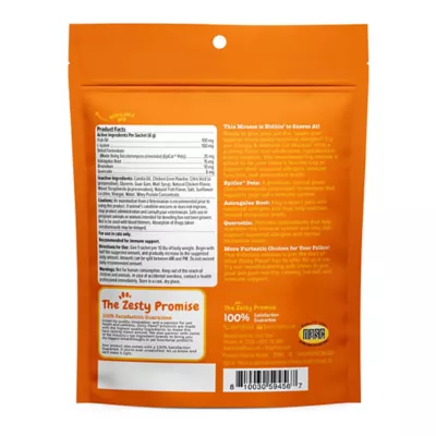 Product Zesty Paws Allergy & Immune Cat Mousse - Chicken Flavored Immune System Supplement for Cats - 14 Ct.