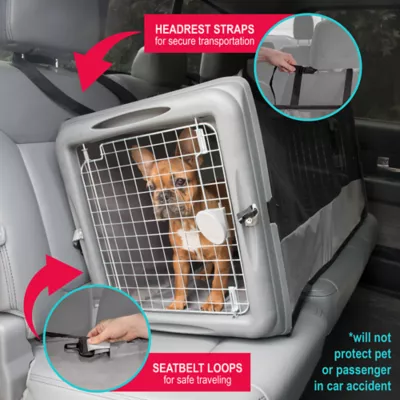 Product Sport Pet Car Seat Crate for Cats and Dogs