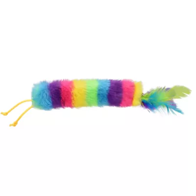 Product  Multipet® Rainbow Caterpillar Catnip Cat Toy