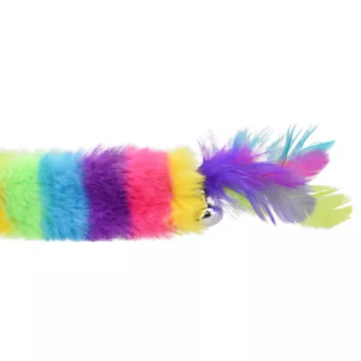 Product  Multipet® Rainbow Caterpillar Catnip Cat Toy