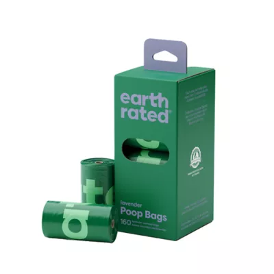 Product Earth Rated Lavender-Scented Leakproof Dog Poop Bags, 160 Count on 8 Single Refill Rolls