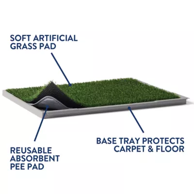 Product Top Paw Indoor Grass Pad System for Dogs, 6- Layer Design - For Dogs of All Ages