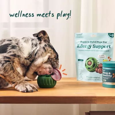 Product WOOF Allergy & Immunity Pupsicle Pops Refill for Dogs 7 Count