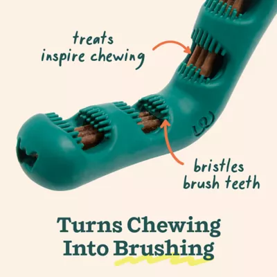 Product WOOF Bite n' Brush Refills for Dogs, 16 Count