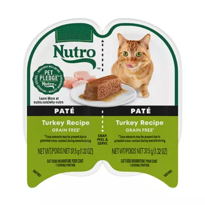 Product Nutro Cat - Pate, Tukey, Grain Free, 2.64 OZ