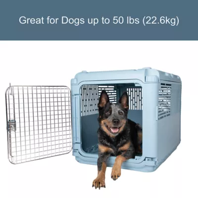 Product Sport Pet 30in Collapsible Kennel for Dogs and Cats - Blue