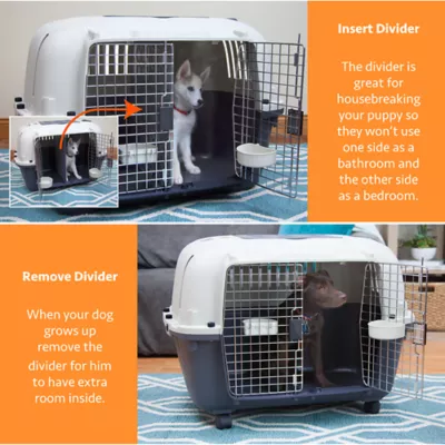 Product Sport Pet 34in Multifunctional Dog Kennel for Travel - Beige