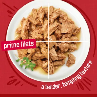 Product Purina® Friskies Prime Filets Adult Cat Wet Food - Variety Pack, 5.5 Oz, 48 Count