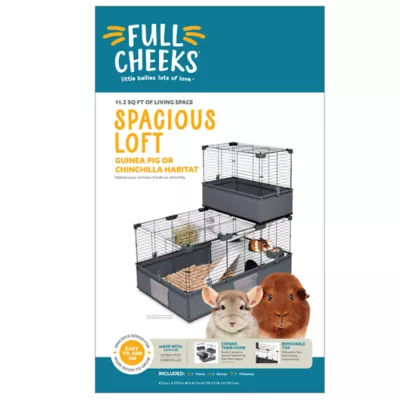 Product Full Cheeks™ Spacious Loft, Guinea Pig or Chinchilla Habitat