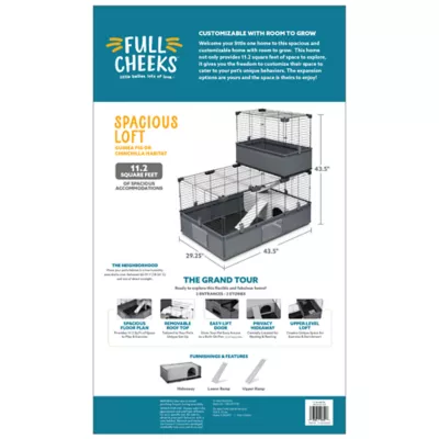 Product Full Cheeks™ Spacious Loft, Guinea Pig or Chinchilla Habitat
