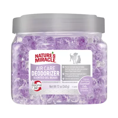 Product Nature's Miracle® Air Care Deodorizer Scented Gel Beads, Lavender and Vanilla, 12 oz