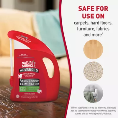 Product Nature's Miracle Advanced Stain and Odor Eliminator for Dogs, with Flip and Go Sprayer, 64 oz