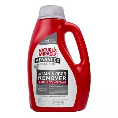 Product Nature's Miracle® Advanced Platinum Stain & Odor Remover & Virus Disinfectant for Dogs, 64 oz