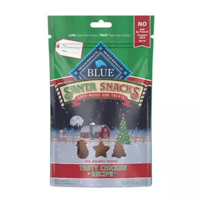 Product Blue Buffalo Santa Chicken Soft and Chewy Dog Treats 4.5 OZ