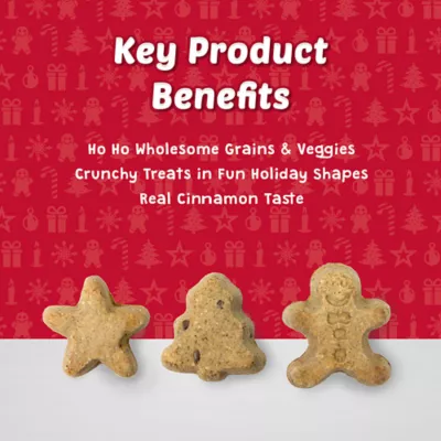 Product Blue Buffalo Santa Snack Biscuit Dog Treats 11 OZ