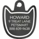 Product TagWorks® Small Cat Face ID Tag