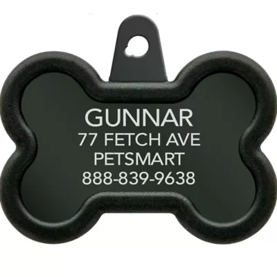 Product TagWorks® Large Bone Shaped Silent ID Tag
