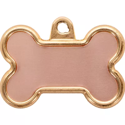 Product TagWorks® Large Rose Gold Pet ID Tag